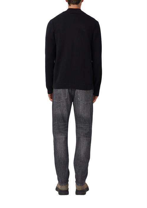 strickjacke-schwarz