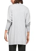 Strickjacke taubengrau