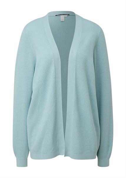 Strickjacke türkis