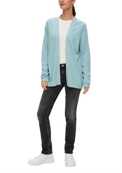Strickjacke türkis