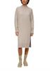 Strickkleid beige