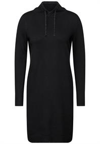 Strickkleid mit Glitzer black