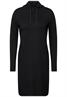 Strickkleid mit Glitzer black