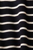 Strickkleid mit Stehkragen new black