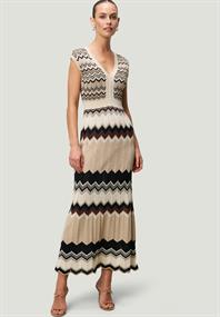 Strickkleid natureblack