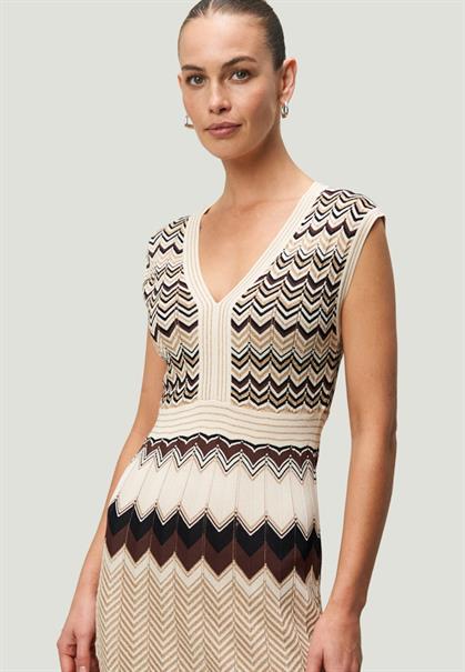 Strickkleid natureblack