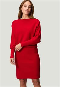 Strickkleid savvy red