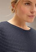 Stricklook Shirt deep blue