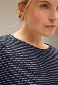 Stricklook Shirt deep blue