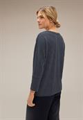 Stricklook Shirt deep blue