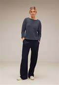 Stricklook Shirt deep blue