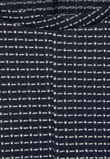 Stricklook Shirt deep blue