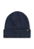 Strickmütze mit Umschlag dark navy