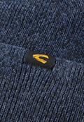 Strickmütze mit Umschlag dark navy