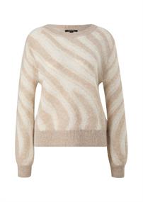 Strickpulli aus Alpakamix beige
