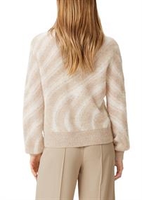 Strickpulli aus Alpakamix beige