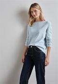 Strickpullover antarctic blue mel.