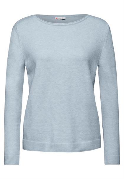 Strickpullover antarctic blue mel.