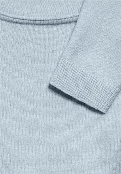 Strickpullover antarctic blue mel.