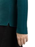 Strickpullover aus Baumwolle deep meadow green
