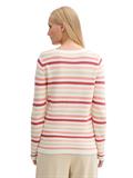 Strickpullover aus Baumwolle peachy knit stripe design
