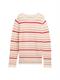 Strickpullover aus Baumwolle peachy knit stripe design