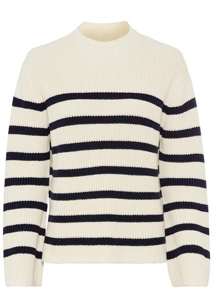 Strickpullover aus einem Baumwollmix night blue fantasy