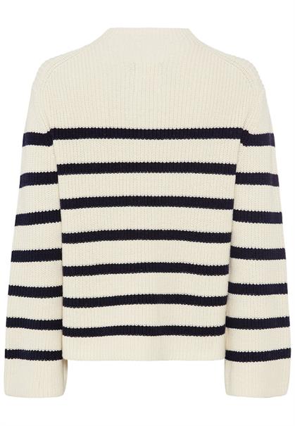 Strickpullover aus einem Baumwollmix night blue fantasy