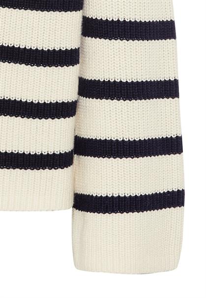 Strickpullover aus einem Baumwollmix night blue fantasy