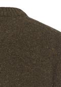 Strickpullover aus Merinowollgemisch dark olive green