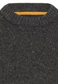 Strickpullover aus Merinowollgemisch gunmetal