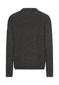 Strickpullover aus Merinowollgemisch gunmetal