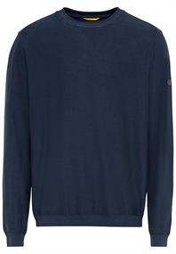 Strickpullover aus Organic Cotton night blue