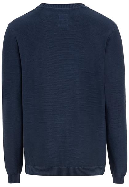 Strickpullover aus Organic Cotton night blue