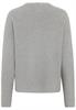 Strickpullover aus reiner Baumwolle grey melange