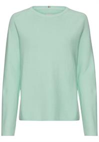 Strickpullover aus reiner Baumwolle light peppermint