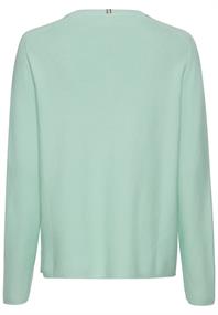 Strickpullover aus reiner Baumwolle light peppermint