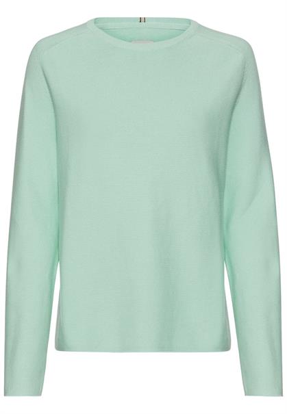 Strickpullover aus reiner Baumwolle light peppermint