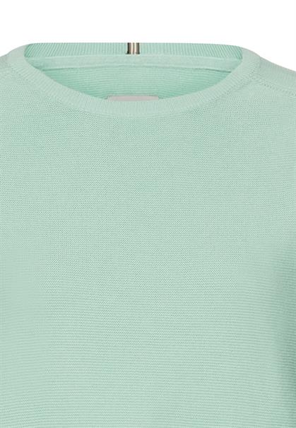 Strickpullover aus reiner Baumwolle light peppermint