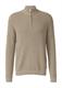 Strickpullover beige1