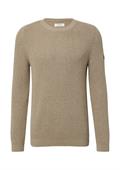 Strickpullover beige