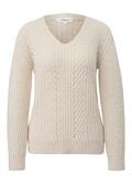 Strickpullover beige