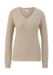 Strickpullover beige