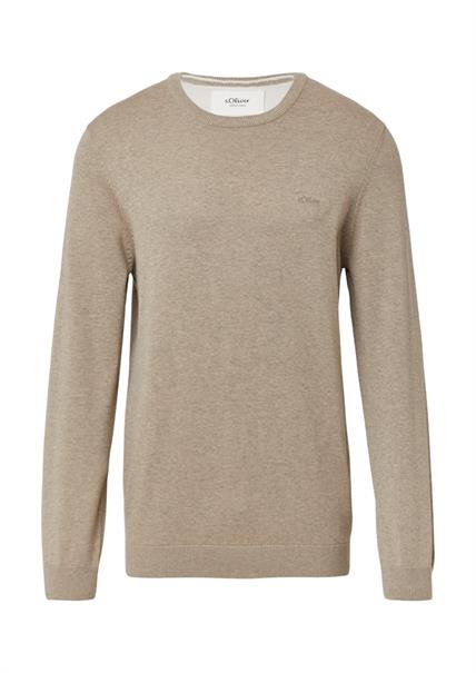 Strickpullover beige