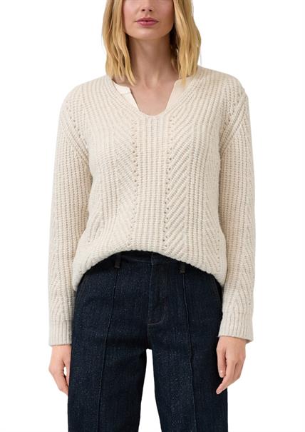 Strickpullover beige
