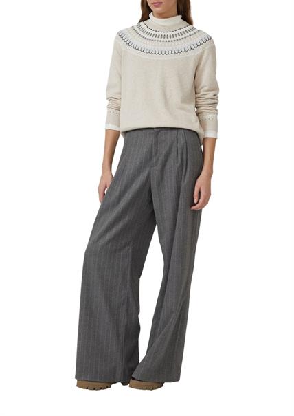 Strickpullover beige