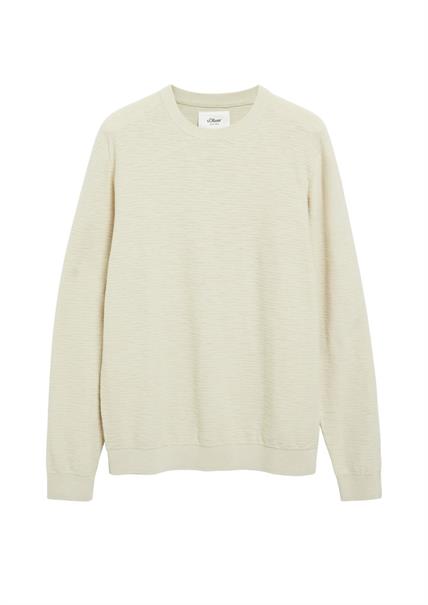 Strickpullover beige