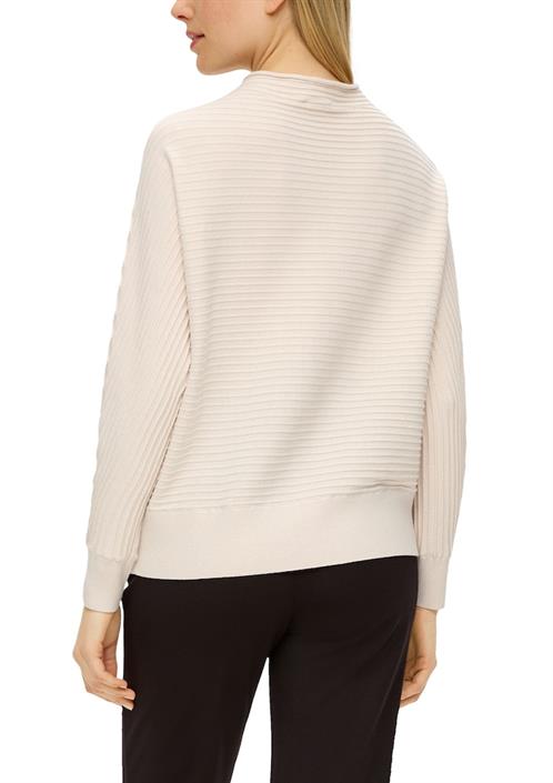 strickpullover-beige