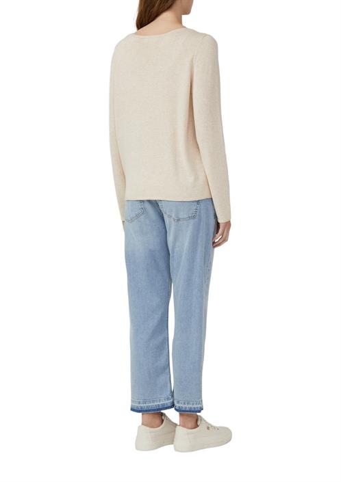 strickpullover-beige