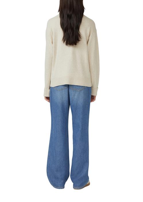 strickpullover-beige